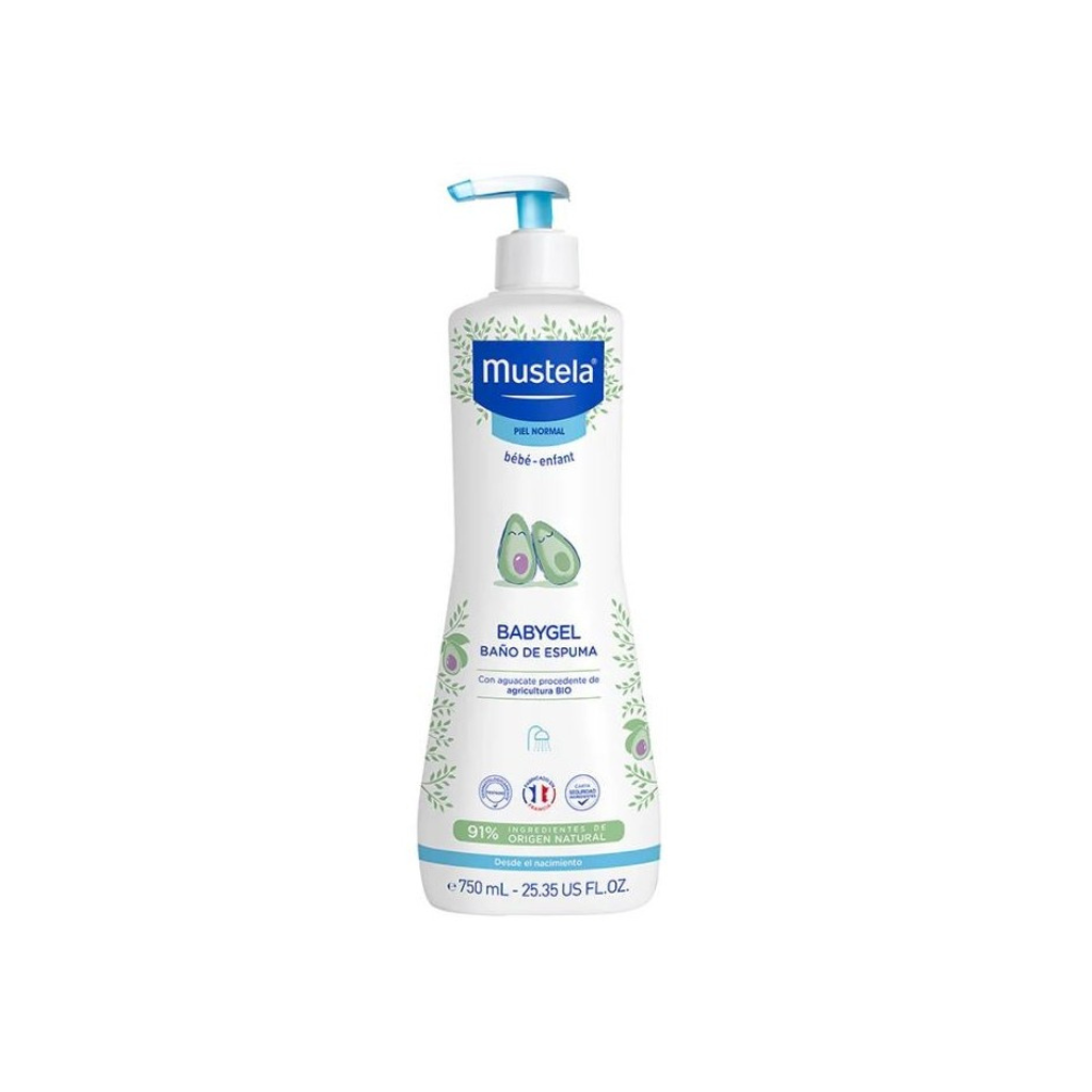MUSTELA BABYGEL BAÑO DE ESPUMA 750ML