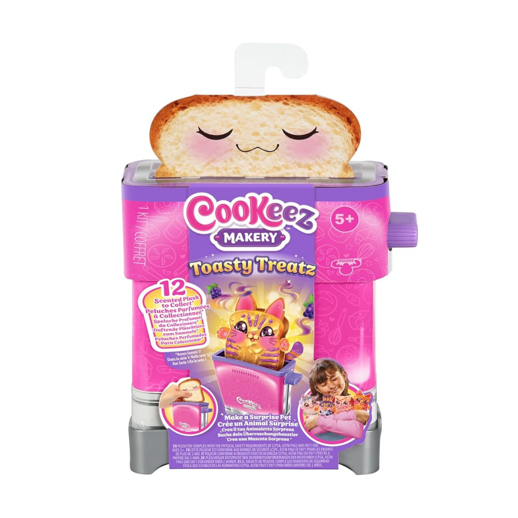 TOASTY TREATZ TOSTADORA CON FELPA PERFUMADO ,HAS UN AMIGO DE PELUCHE