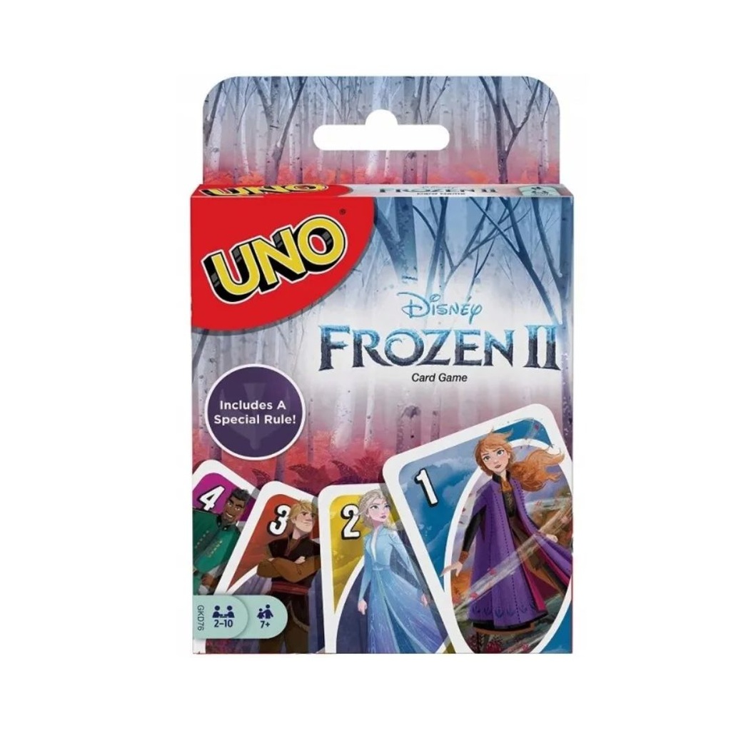 CARTAS UNO FROZEN