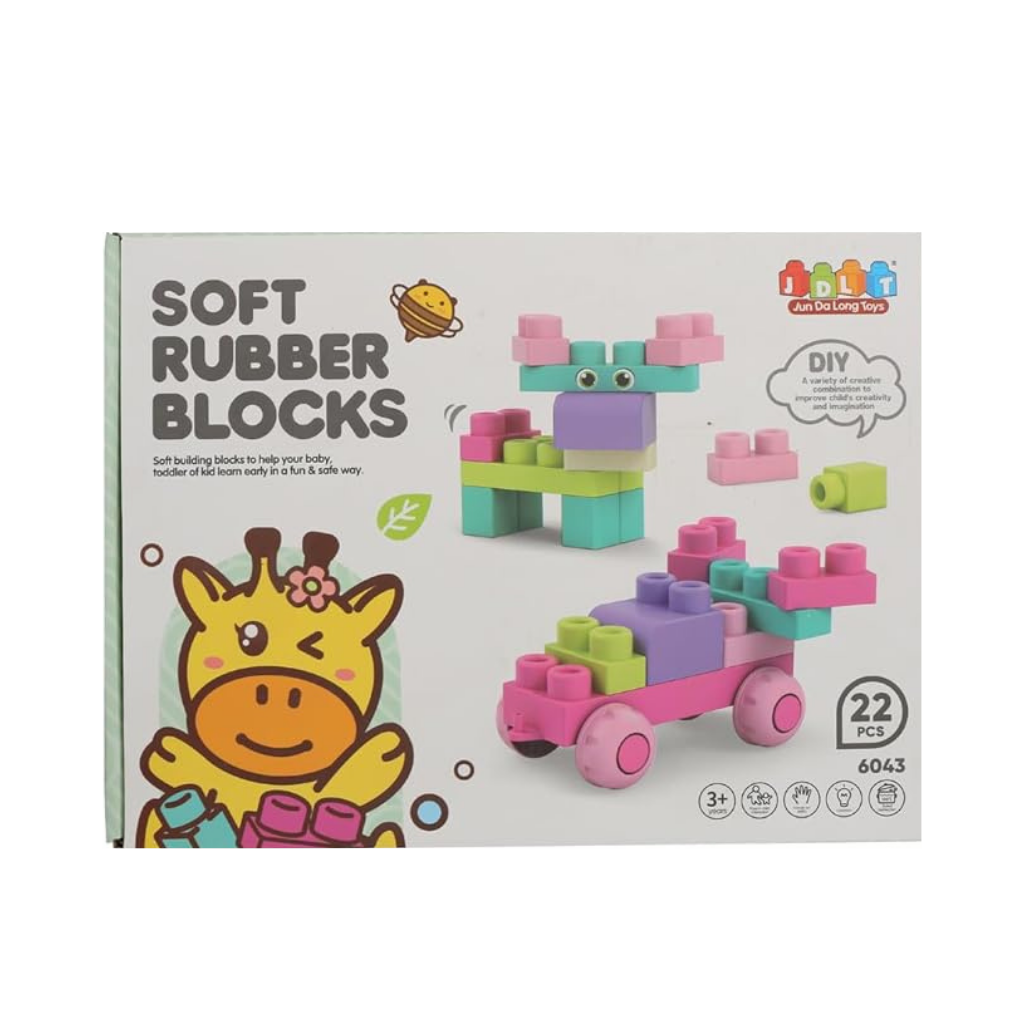 JDLT BLOQUES DE CONSTRUCCION DE SILICON 22PCS 