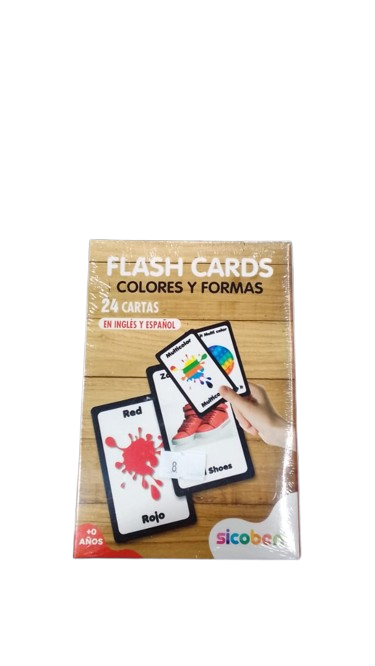 FLASH CARDS COLORES Y FORMAS