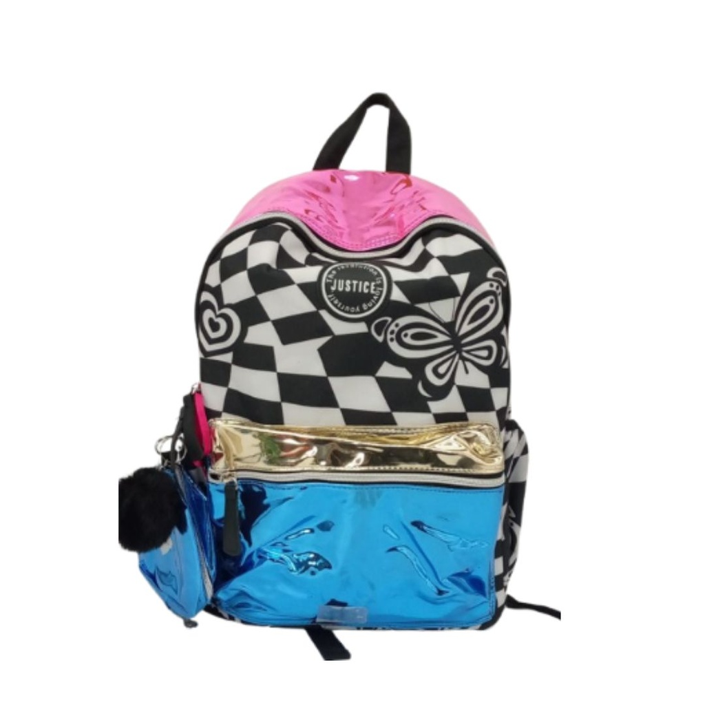 BOLSO JUSTICE CON CUADROS