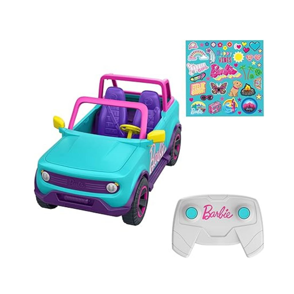 MATTEL HOTWHEELS BARBIE  RC SUV CARRO DE CONTROL REMOTO