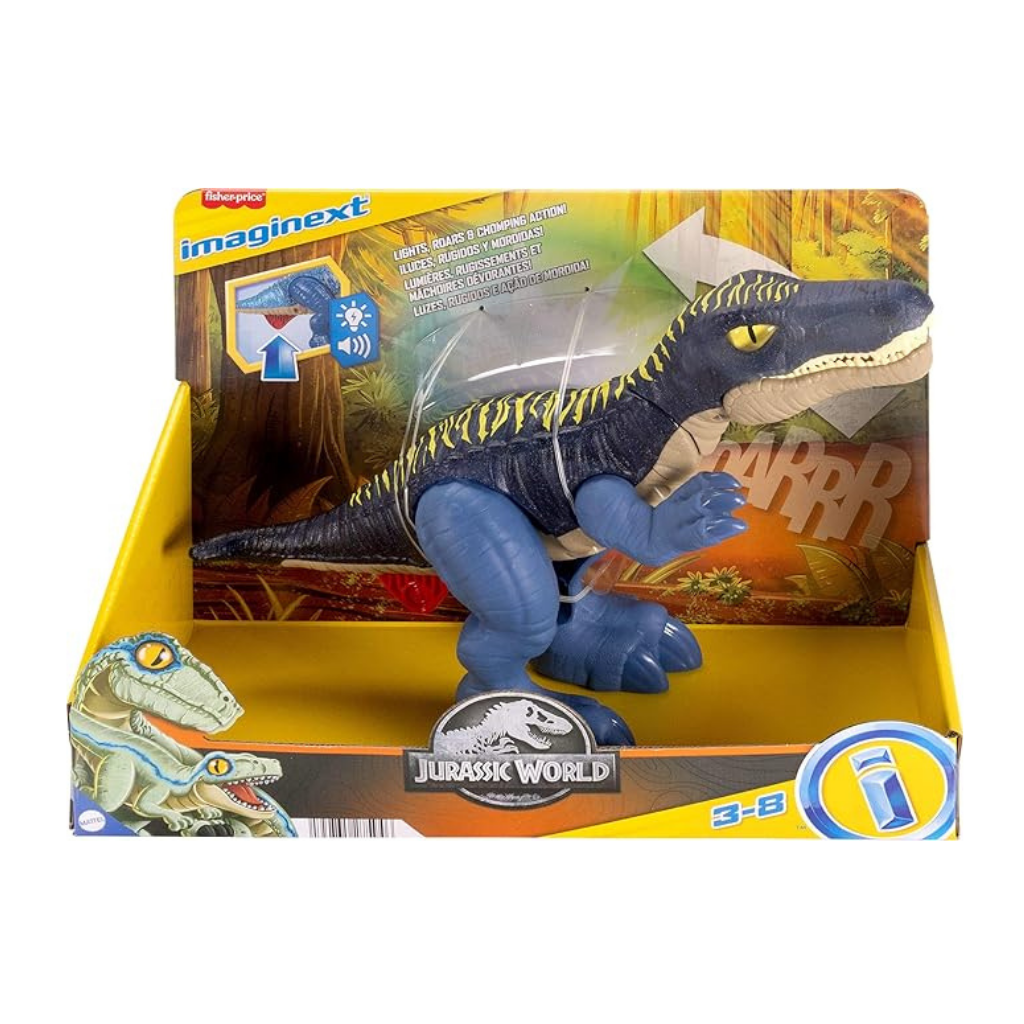 FISHER PRICE JURASSIC WORLD IMAGINEXT   BARYONYX BRILLA Y RUGE