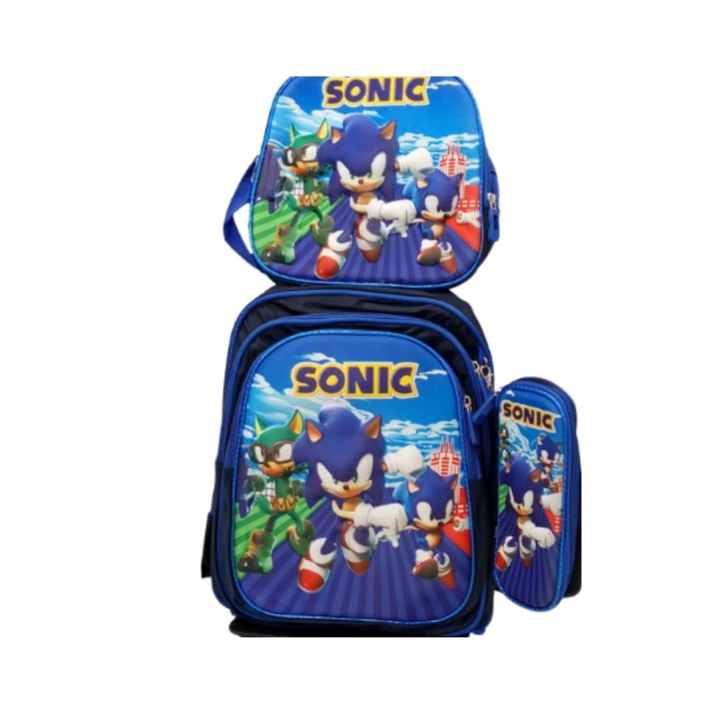 BOLSO DE SONIC CON SUS AMIGOS