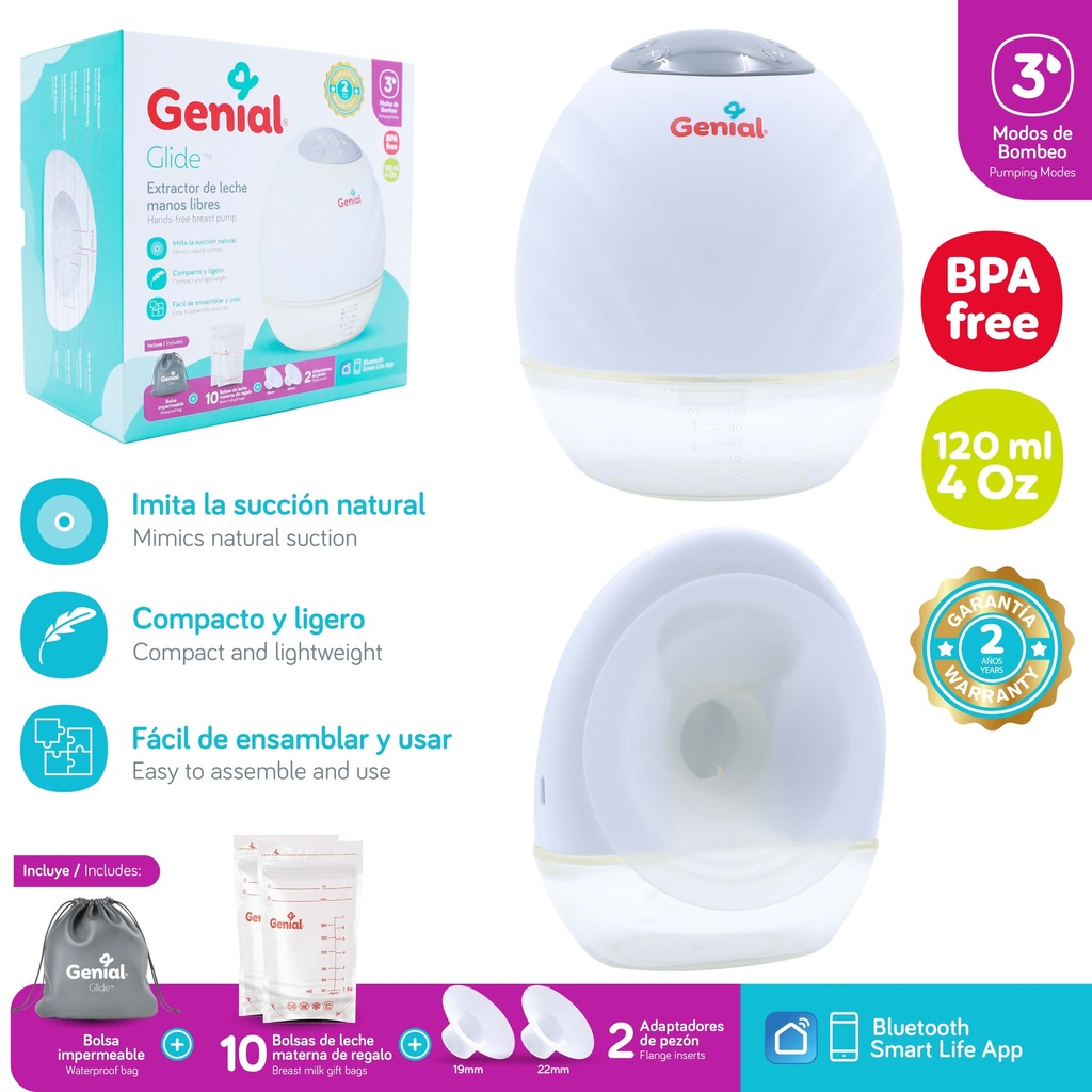 GENIAL EXTRACTOR DE LECHE MANOS LIBRES