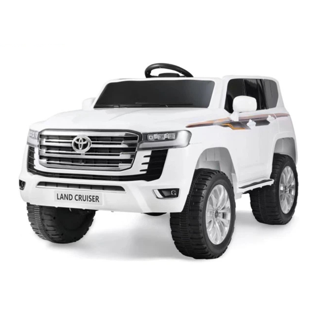CAMIONETA ELECTRICA LAND CRUISER BLANCO