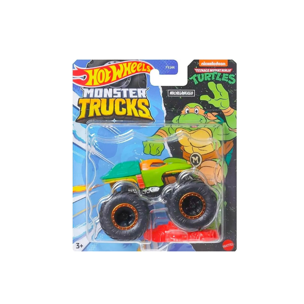 MATTEL HOT WHEELS  MONSTER TRUCKS TURTLES