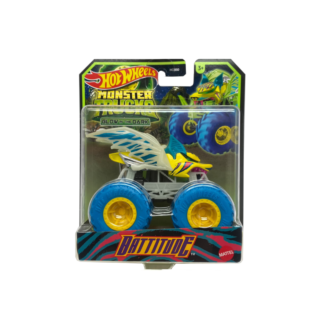 MATTEL HOT WHEELS MONSTER TRUCKS BATTITUDE
