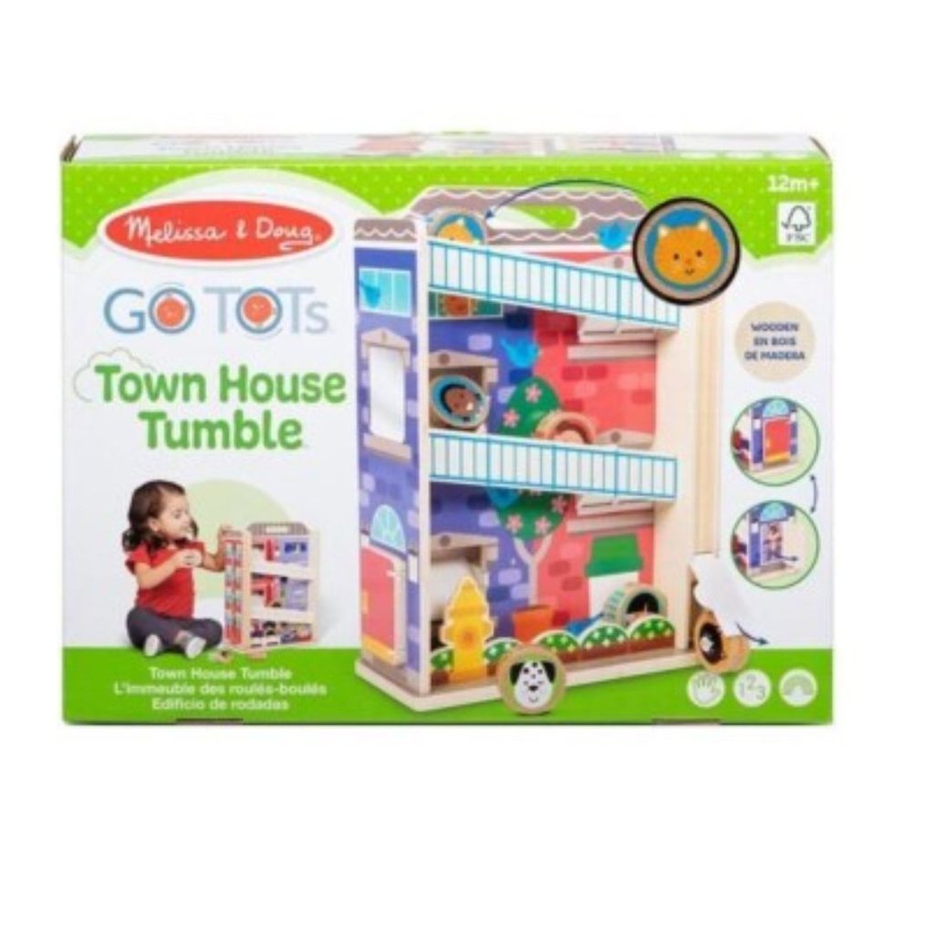 MELISSA & DOUG GO TOTS TOWN HOUSE TUMBLE