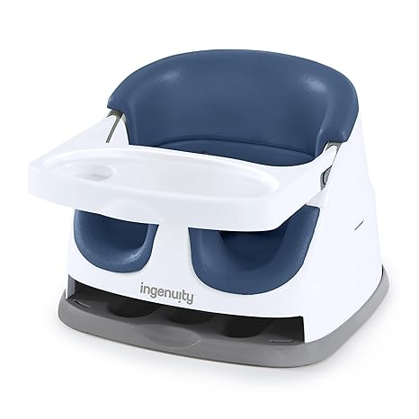 INGENUITY BABY BASE  2 IN 1 ASIENTO ELEVADOR Y DE PISO PARA BEBES