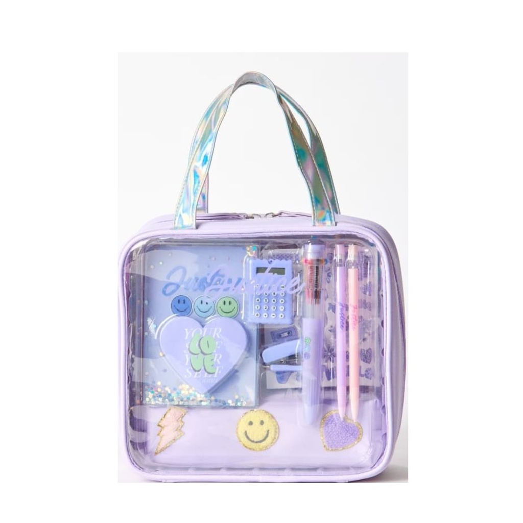 JUSTICE SET ESCOLAR 10 PIEZAS