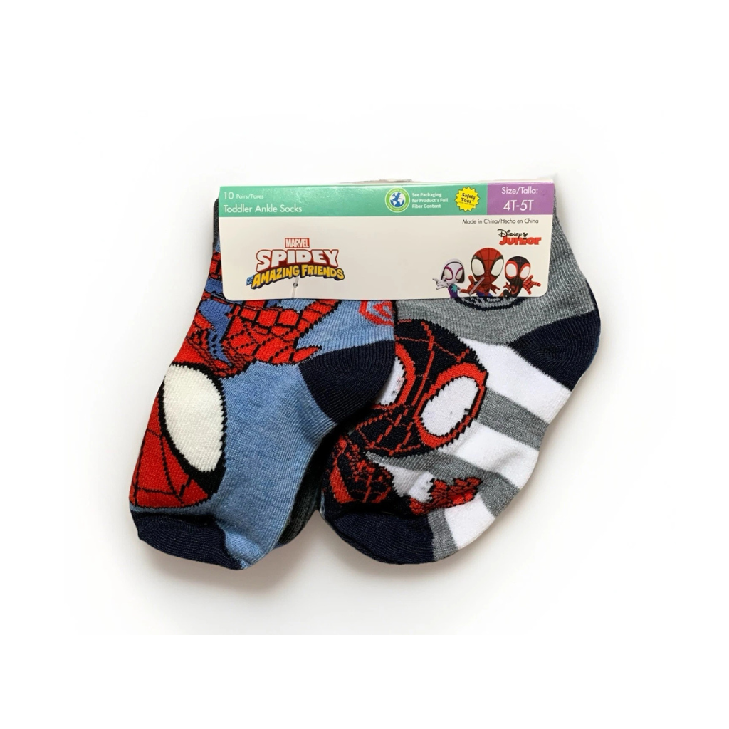 PACK DE MEDIAS  DISNEY JUNIOR SPIDEY AMAZING FRIENDS 4T/5T