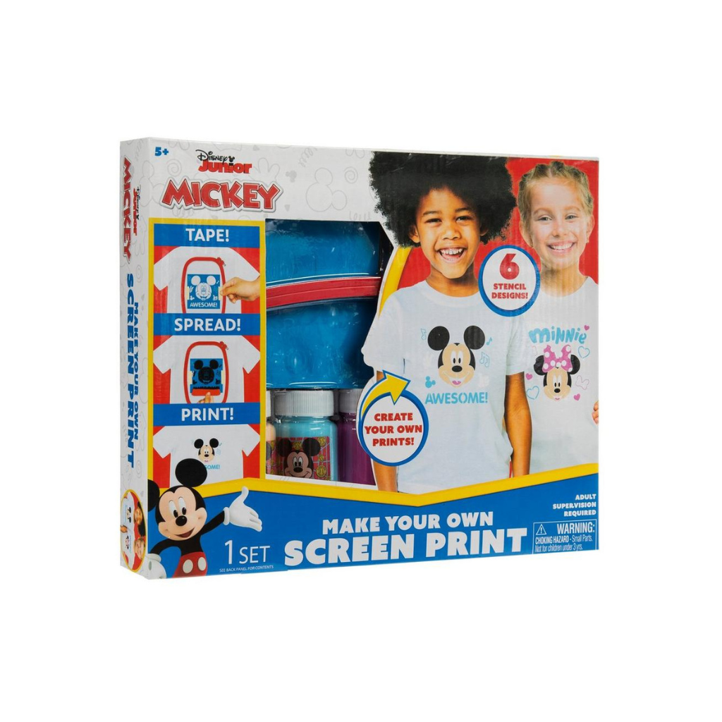 DISNEY JUNIOR KIT DE SERIGRAFIA DE MICKEY MOUSE