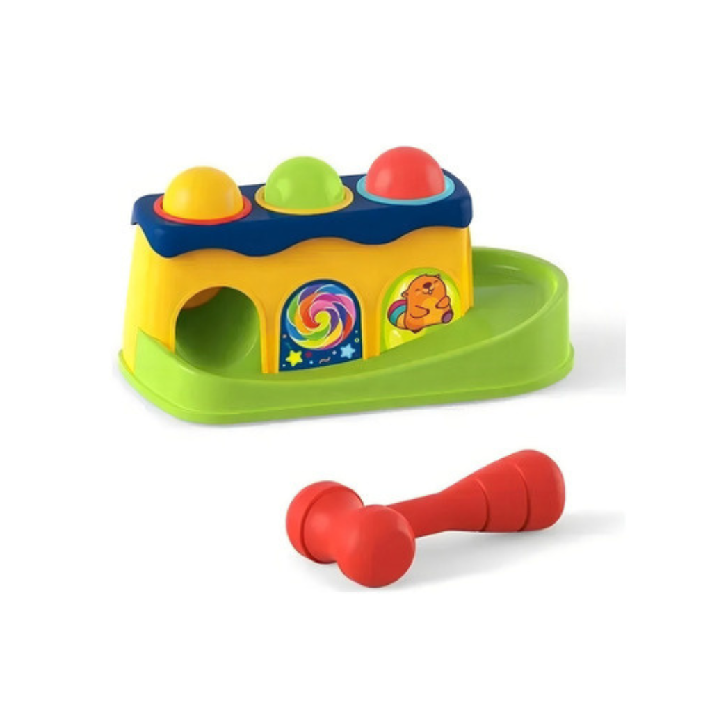 BEBESITOS  JUGUETE DIDACTICO  GOLPEA LA BOLA