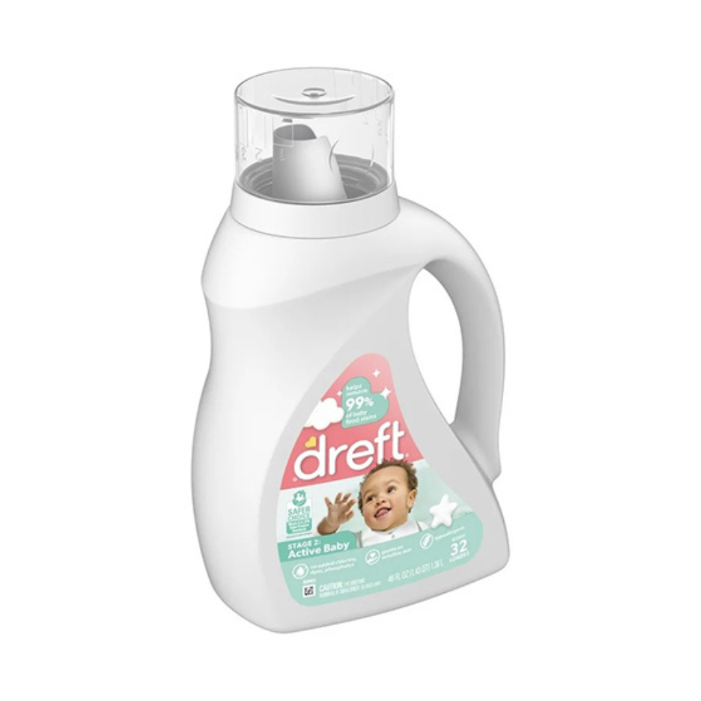 DETERGENTE DREFT ETAPA 2, 32 LAVADAS