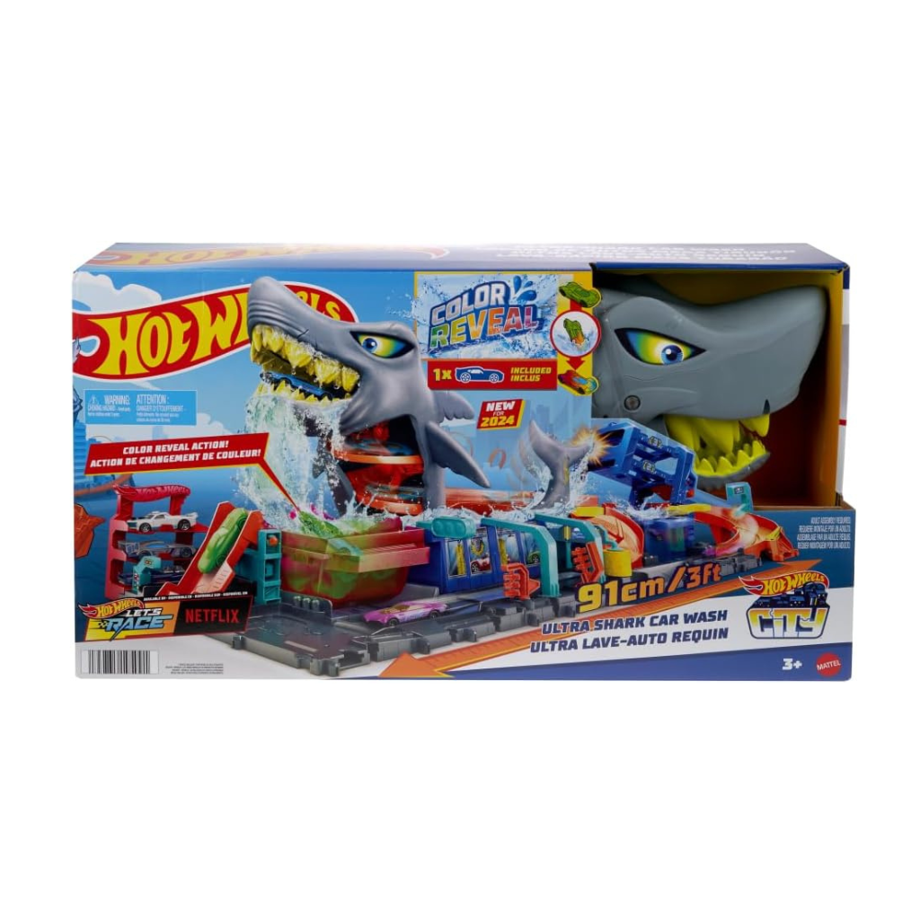 MATTEL  HOT WHEELS LAVA AUTOS MEGA TIBURON