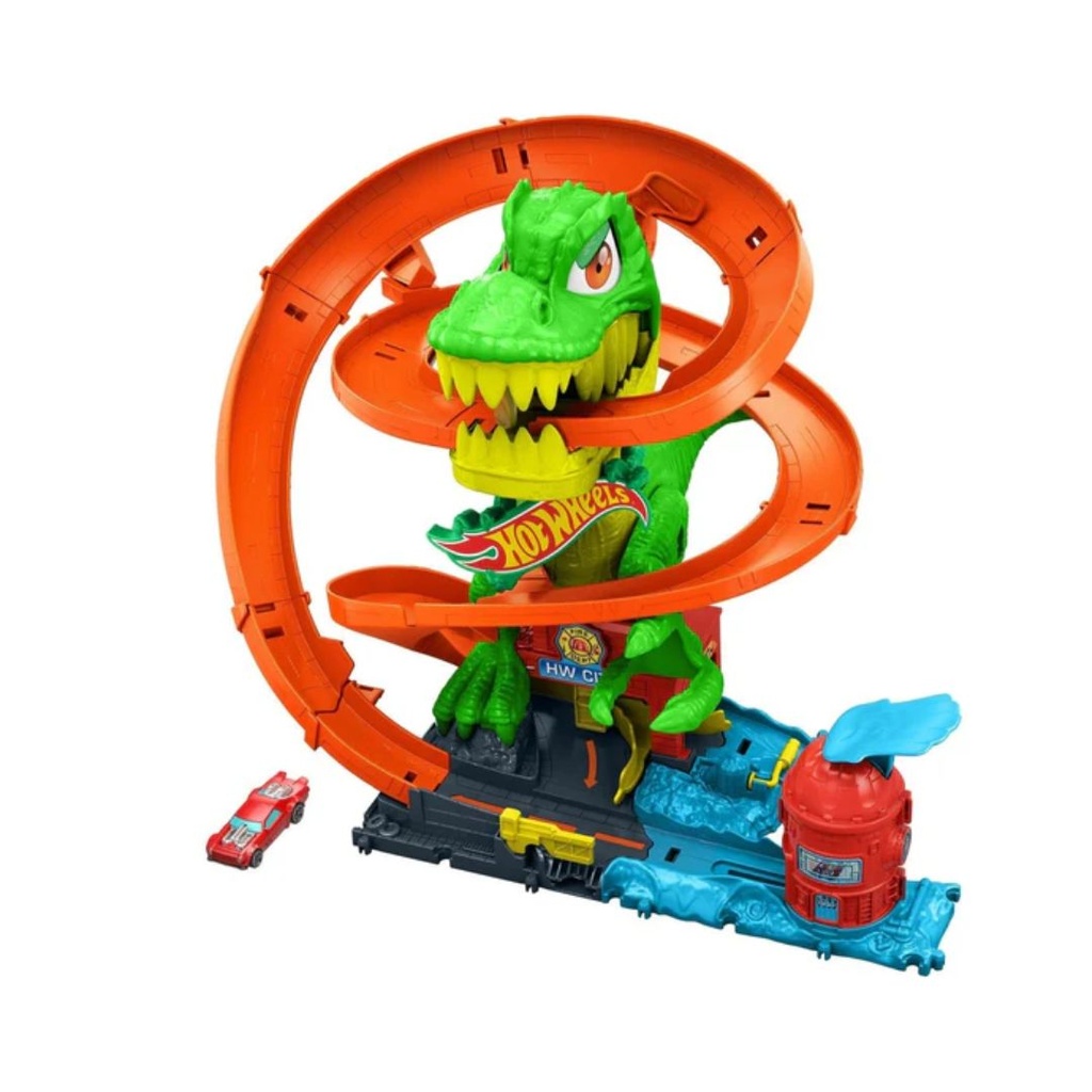 MATTEL HOT WHEELS T-REX BLAZE BATTLE