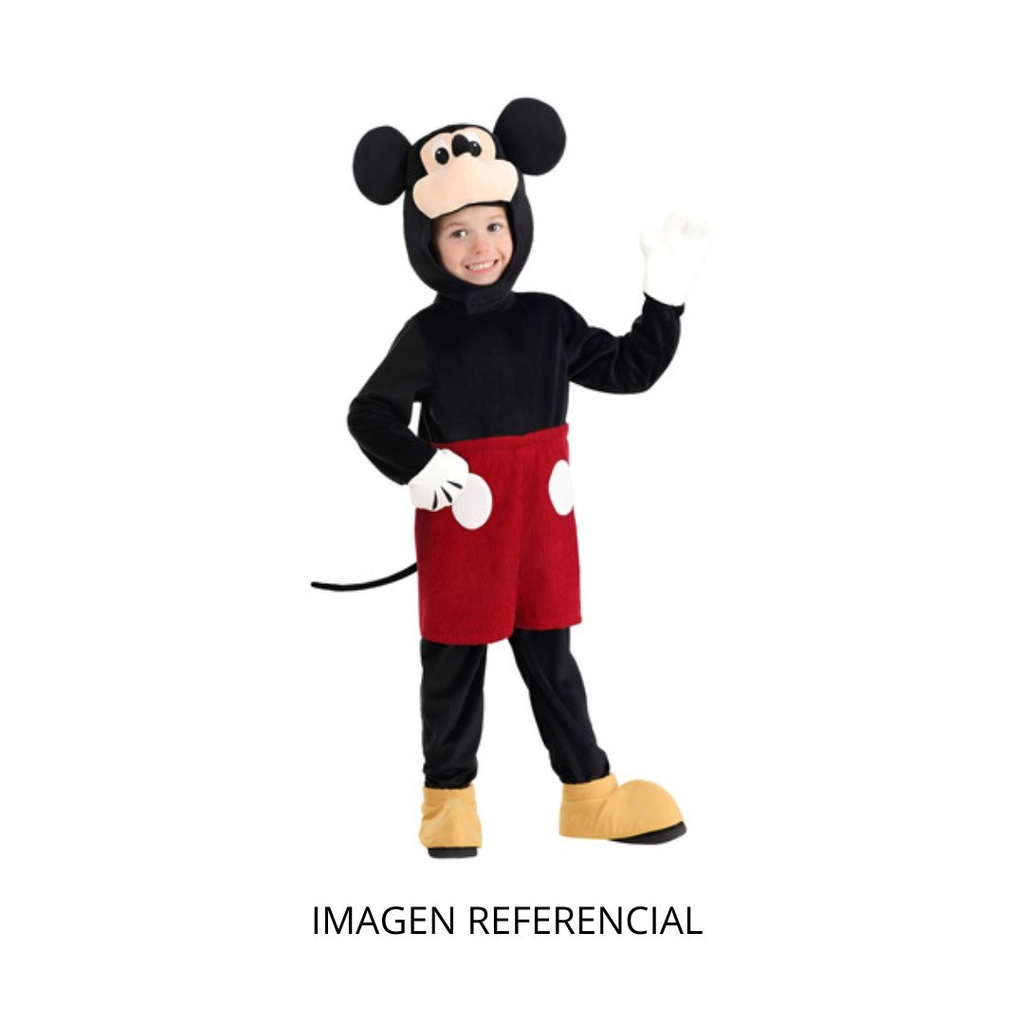 DISFRAZ DE MICKEY MOUSE IMPORTADO TALLA 3T - 4T