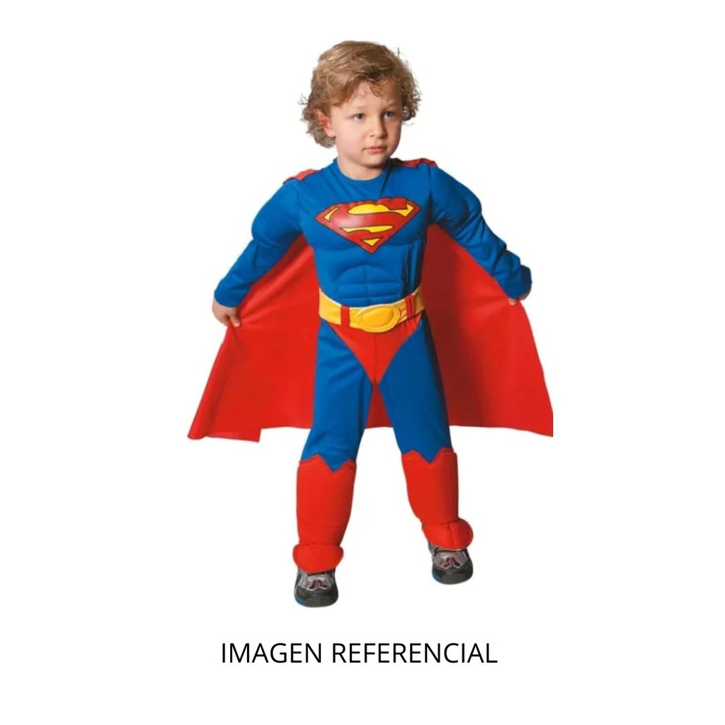 DISFRAZ DE SUPERMAN IMPORTADO 4T