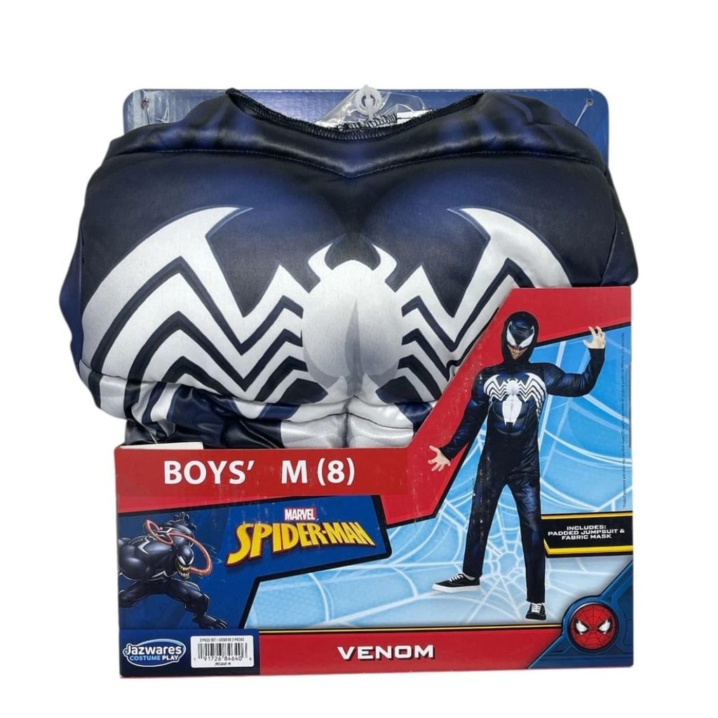 DISFRAZ DE VENOM IMPORTADO TALLA 8