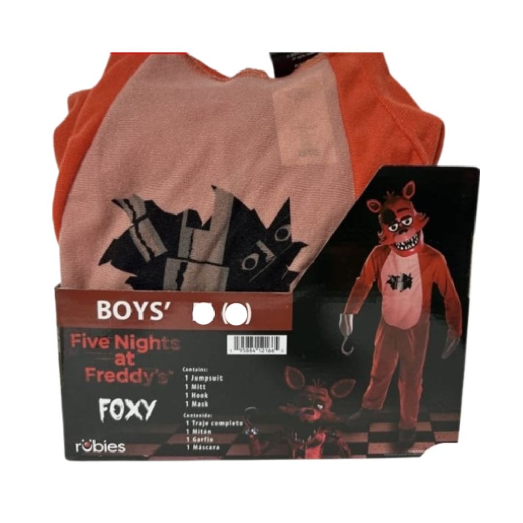DISFRAZ FOXY IMPORTADO TALLA 6-7