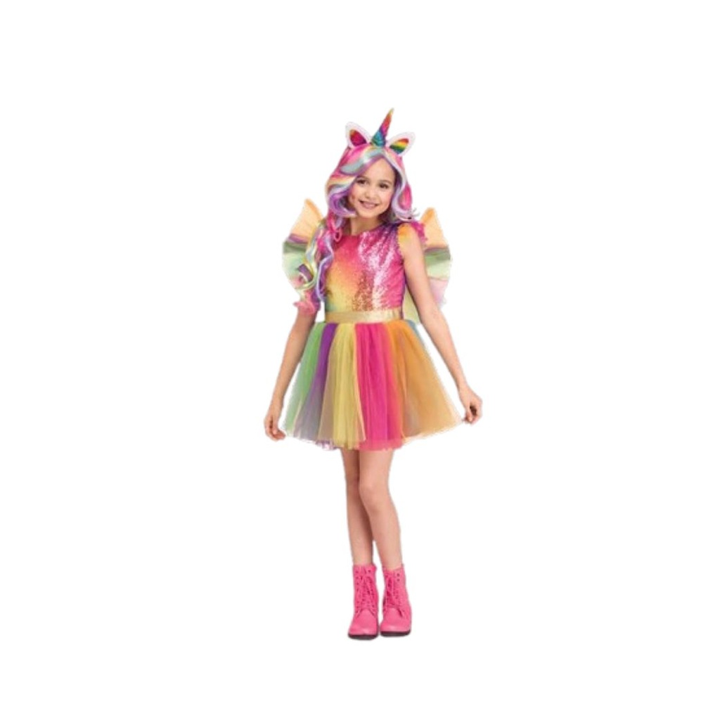 DISFRAZ DE UNICORNIO IMPORTADO TALLA 7-8