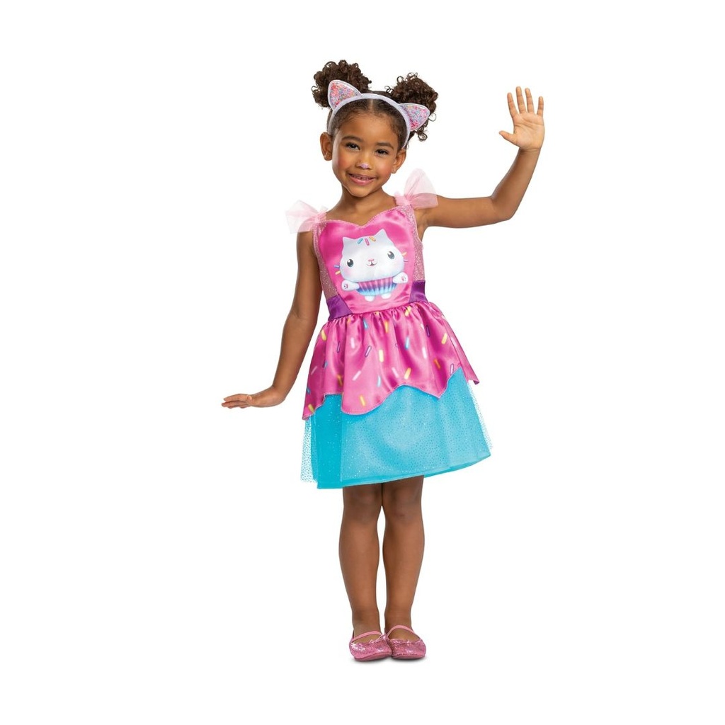 DISFRAZ CAKEY CAY GABBYS DOLLHOUSE TALLA 2T
