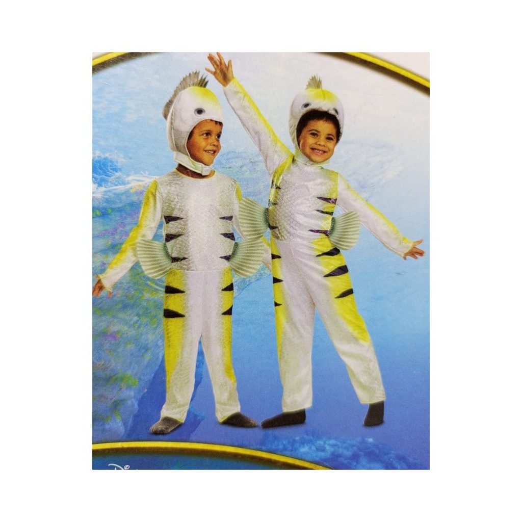 DISFRAZ DE FLOUNDER SIRENITA TALLA 12-18M