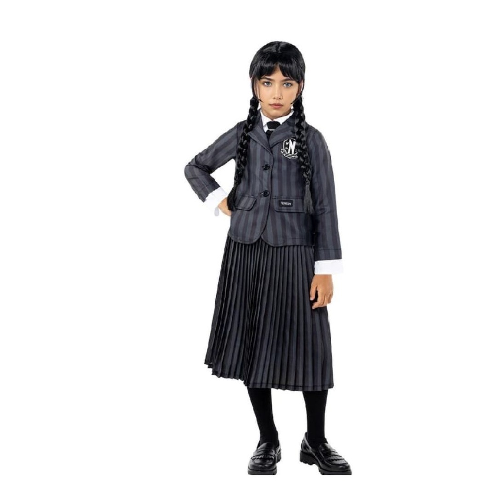 DISFRAZ DE COLEGIO MERLINA TALLA 8-10