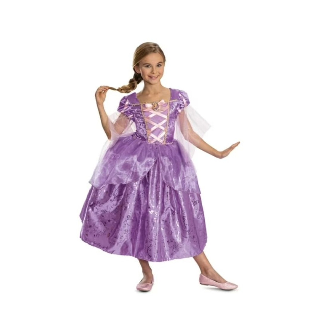 DISFRAZ DE PRINCESA RAPUNZEL TALLA 8-10