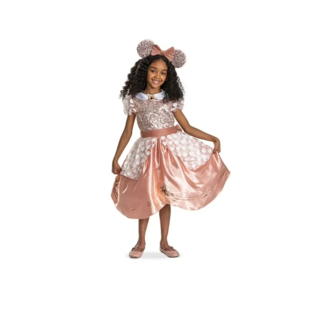 DISFRAZ DE MINNIE MOUSE ROSADO TALLA 4-6
