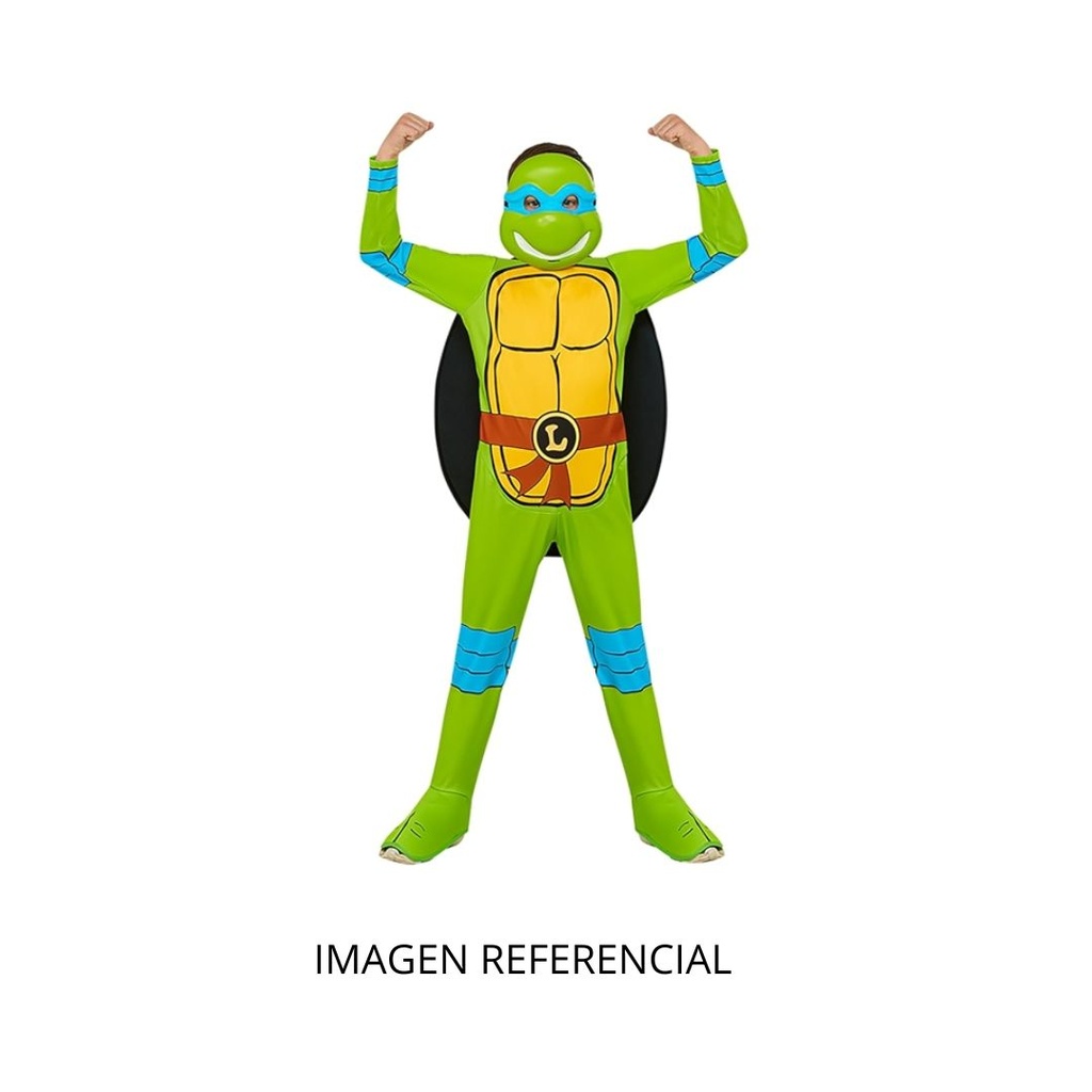 DISFRAZ DE TORTUGA NINJA LEONARDO TALLA 2T