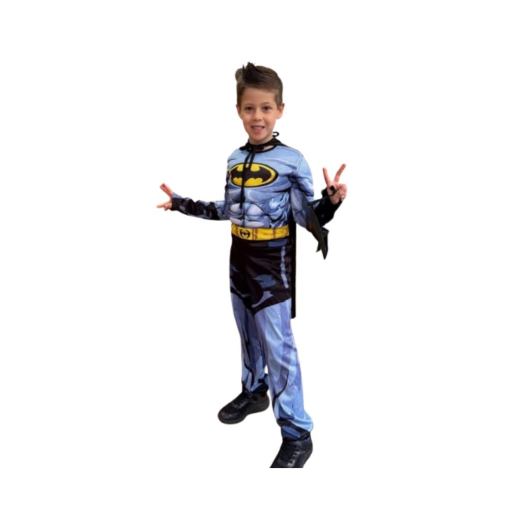 DISFRAZ DE BATMAN AZUL TALLA 6-8