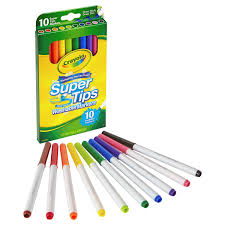 CRAYOLA 10 MARCADORES LAVABLES