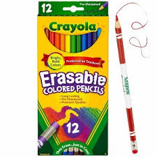 CRAYOLA 12 CREYONES BORRABLES
