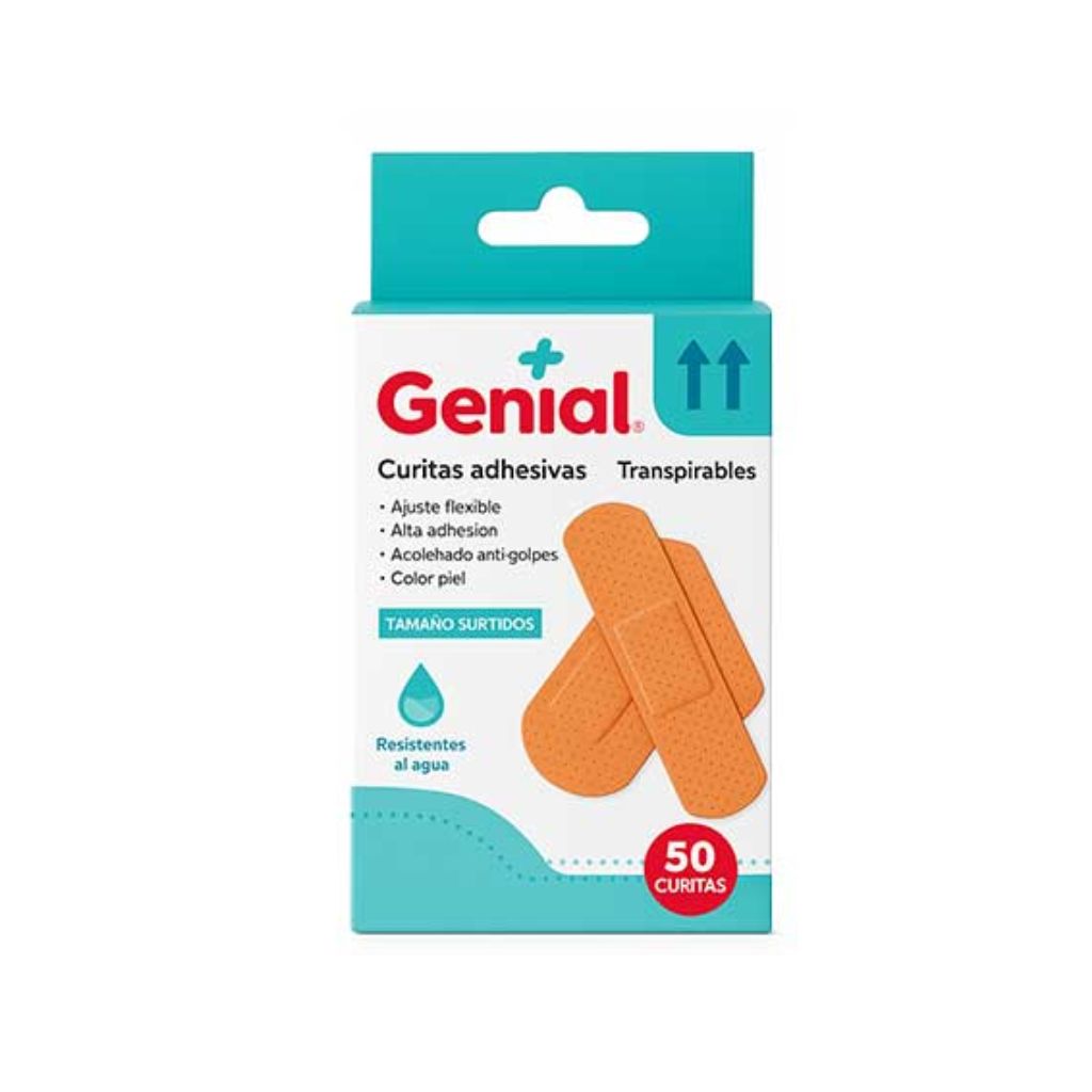 GENIAL CURITAS ADHESIVAS 