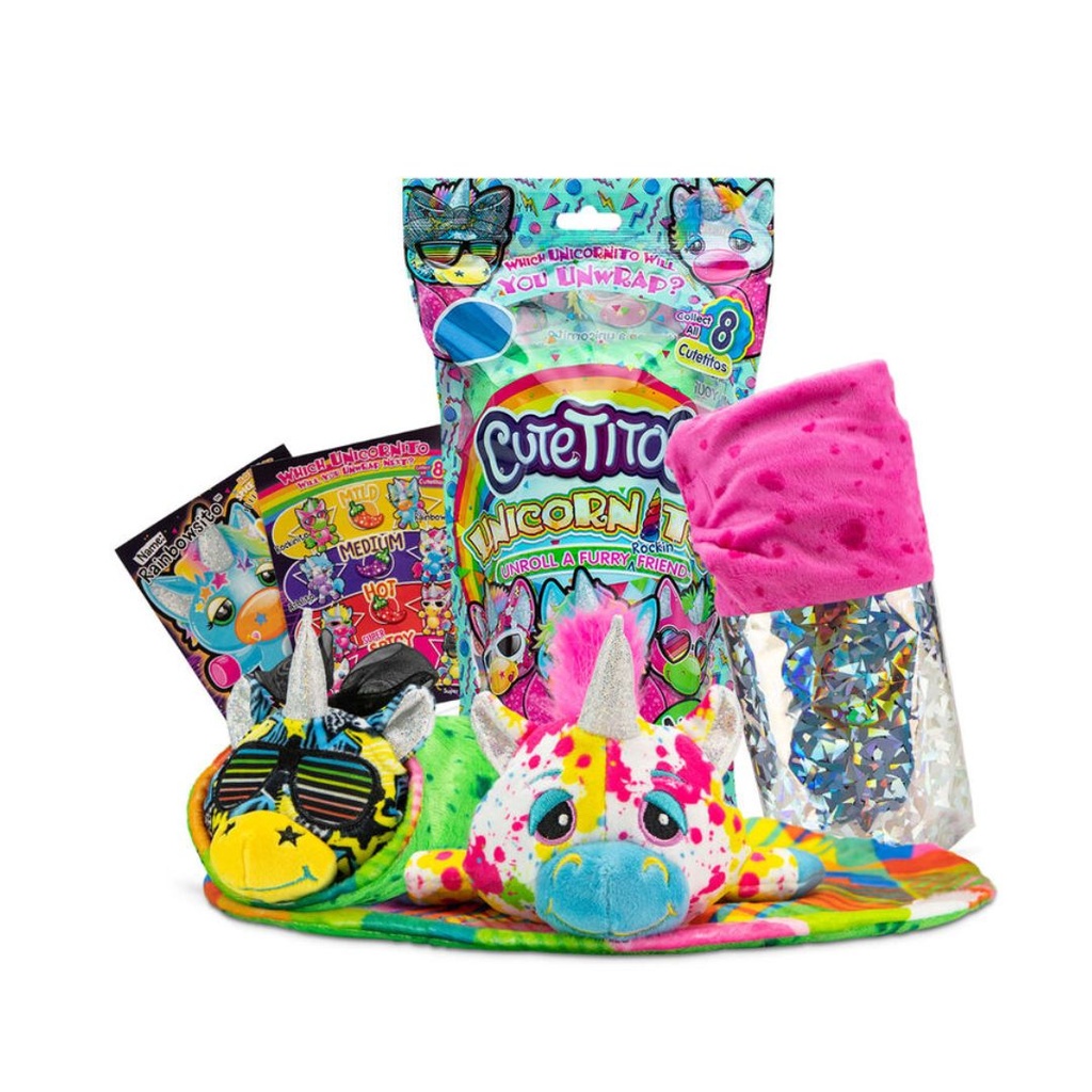 BASIC FUN CUTETITOS UNICORNITOS 17CM 