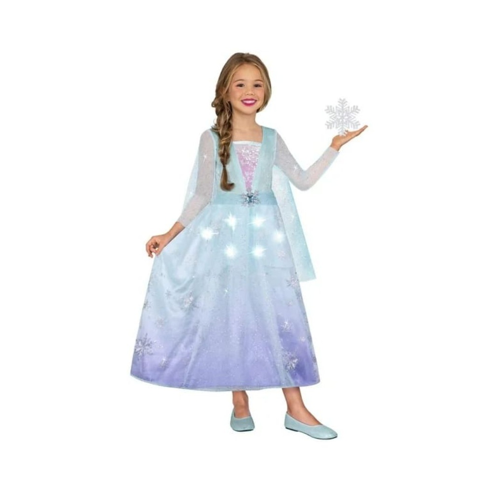 DISFRAZ DE ELSA FROZEN TALLA 6 