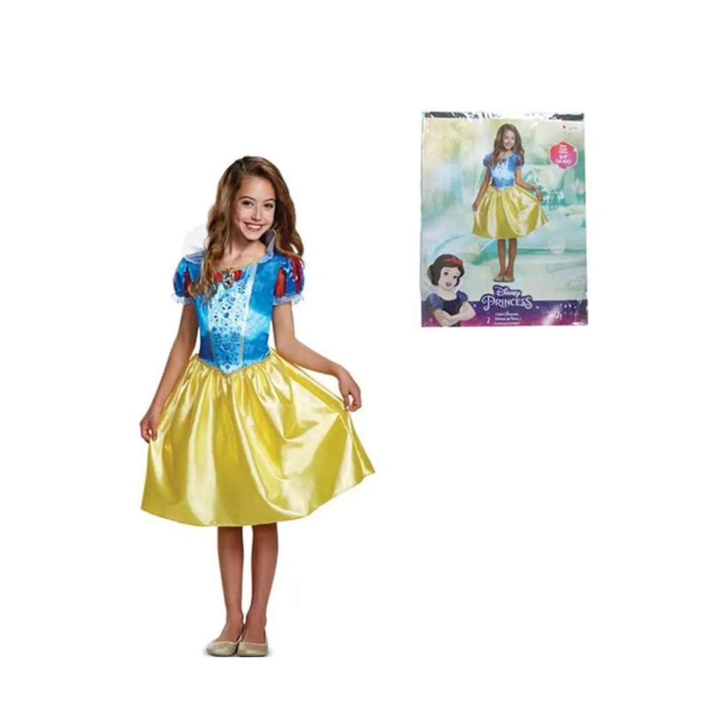 DISFRAZ DE BLANCA NIEVES TALLA 6 