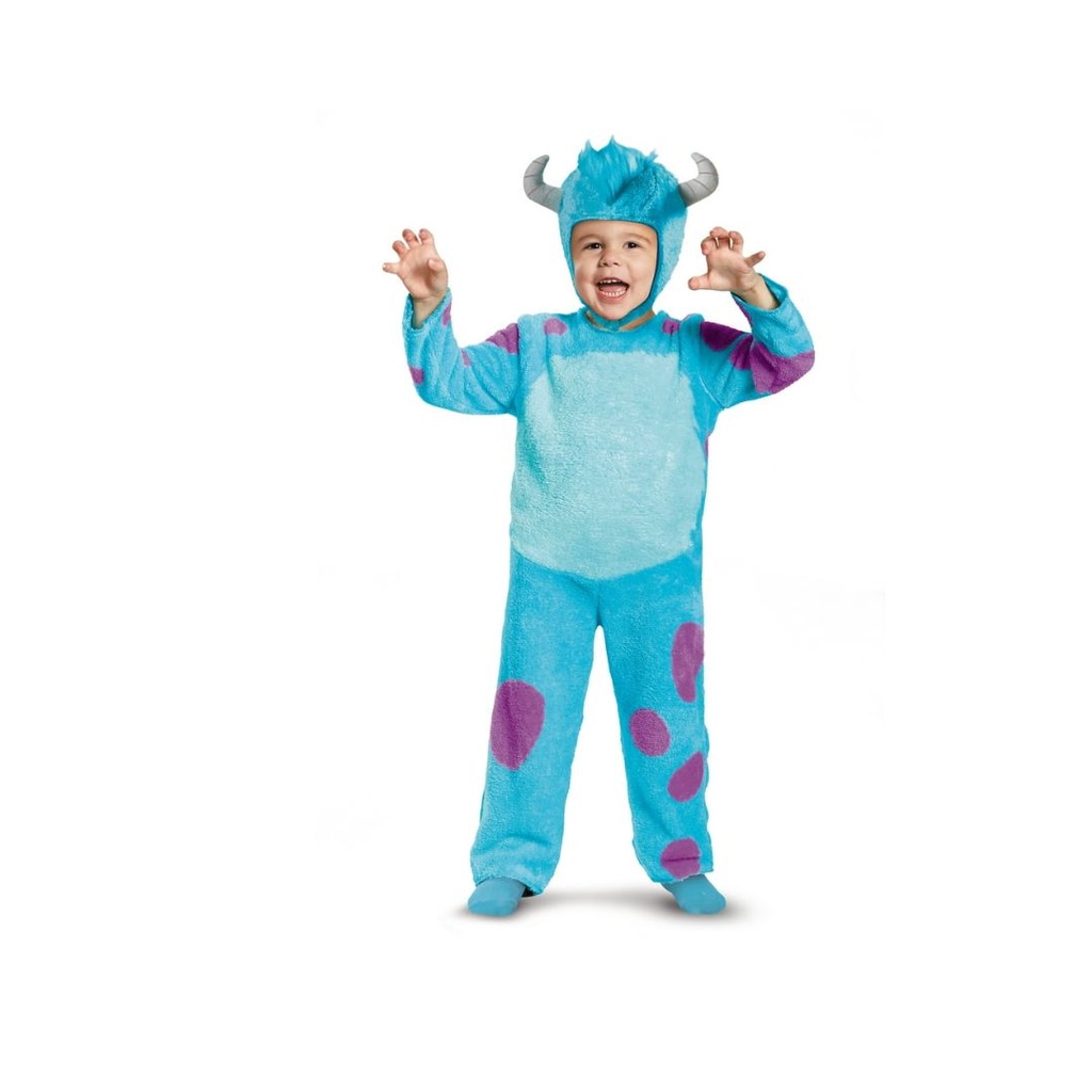 DISFRAZ SULLEY MONSTER INC TALLA 3T-4T 