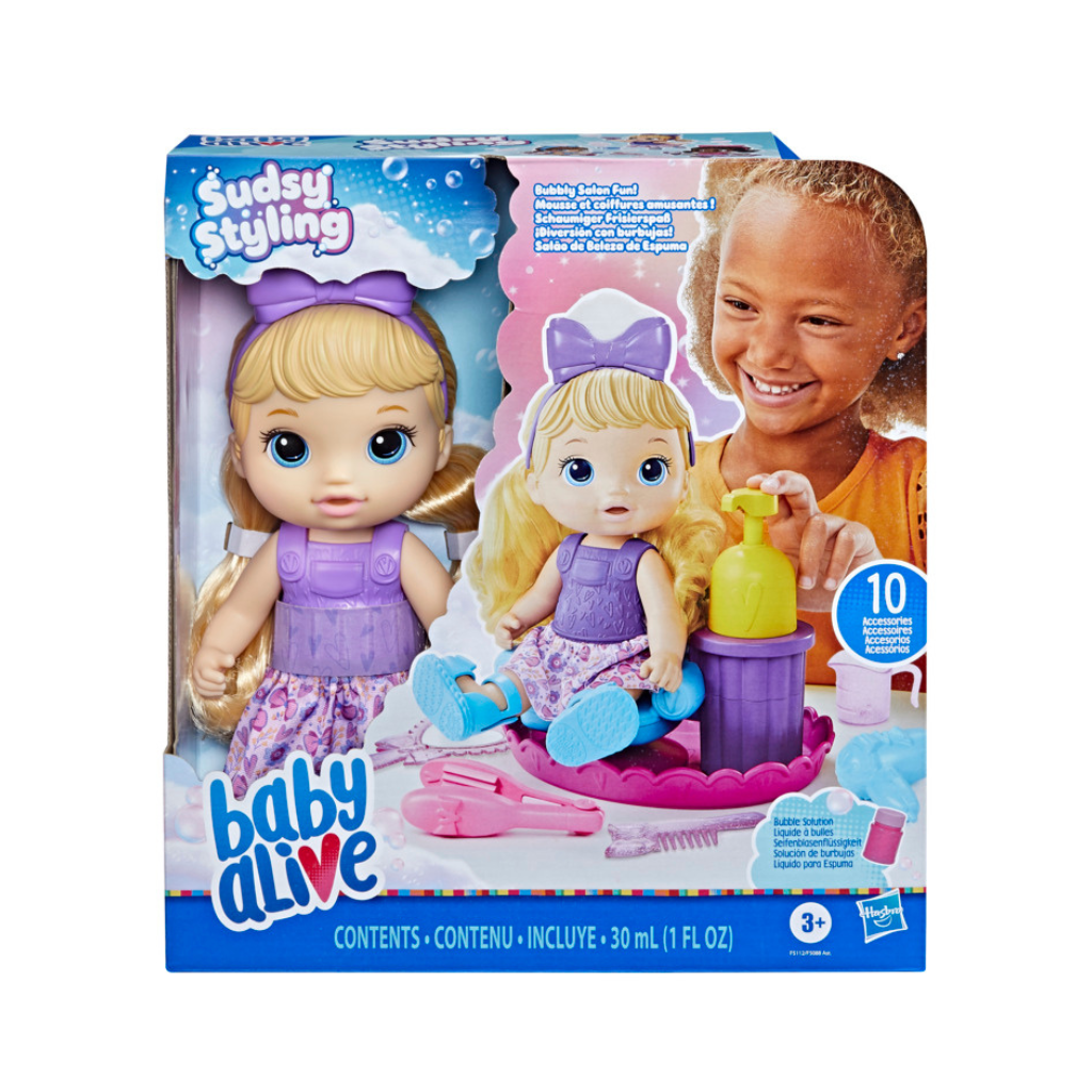 HASBRO DIVERSION CON BURBUJAS BABY ALIVE