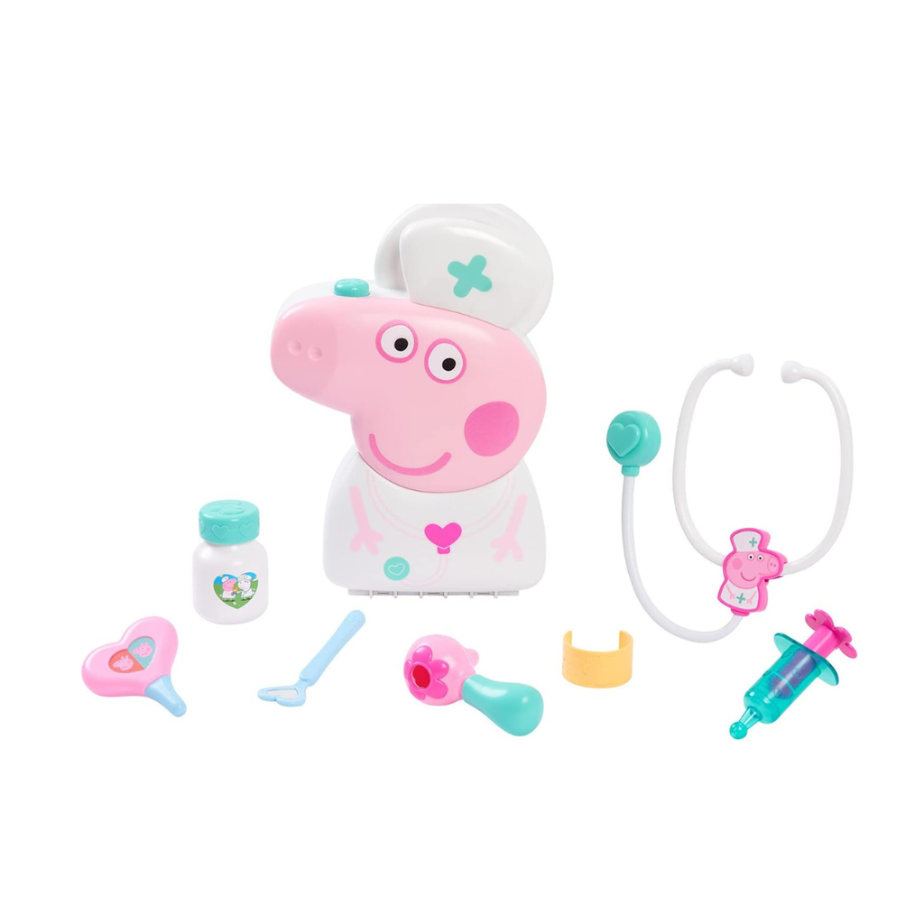 Just Play-kit médico de 8 piezas para niños Pepa Pig