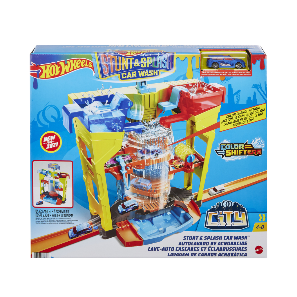 MATTEL HOT WHEELS AUTOLAVADO DE ACROBACIAS