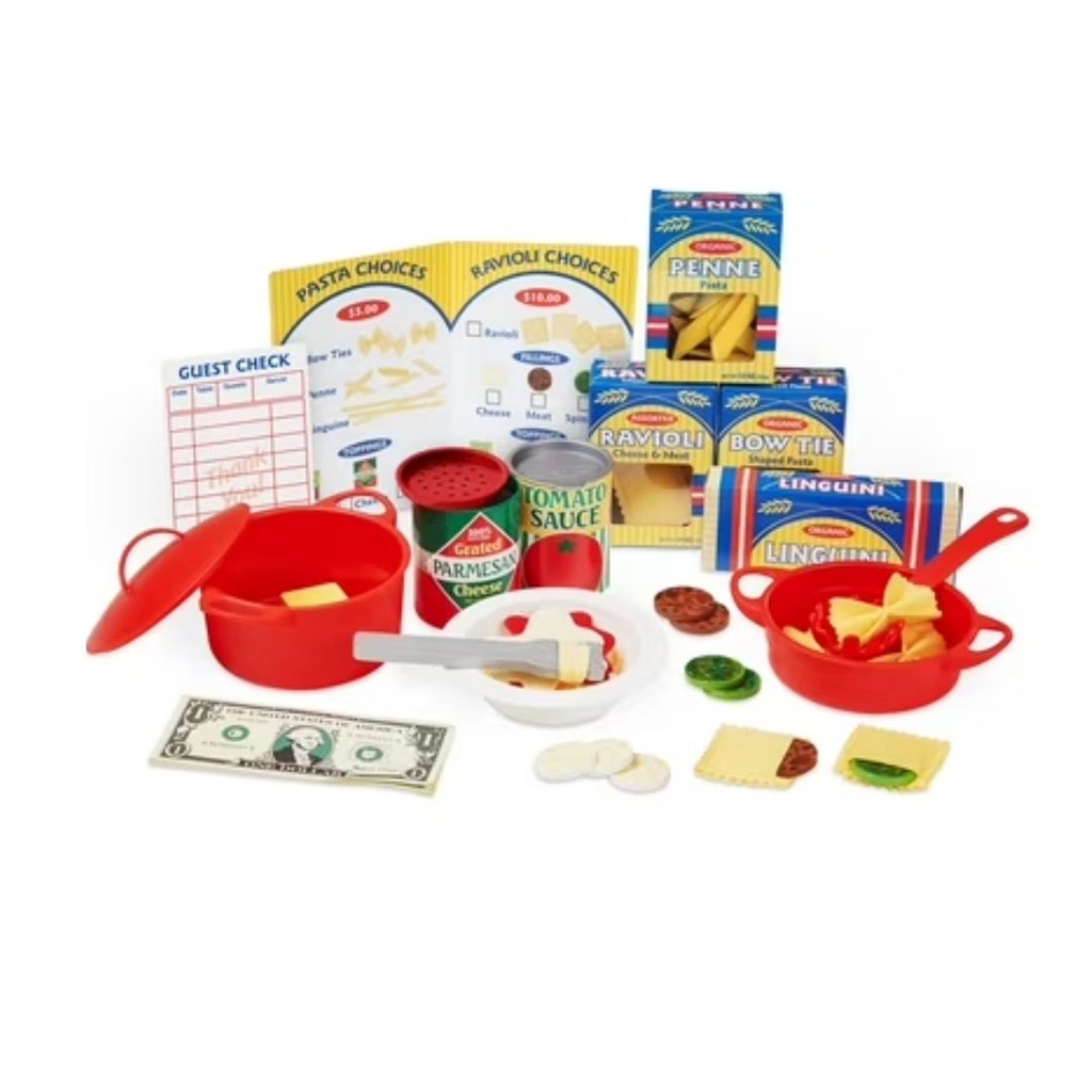 MELISSA & DOUG JUEGO DE SALSA PARA RESTAURANTES