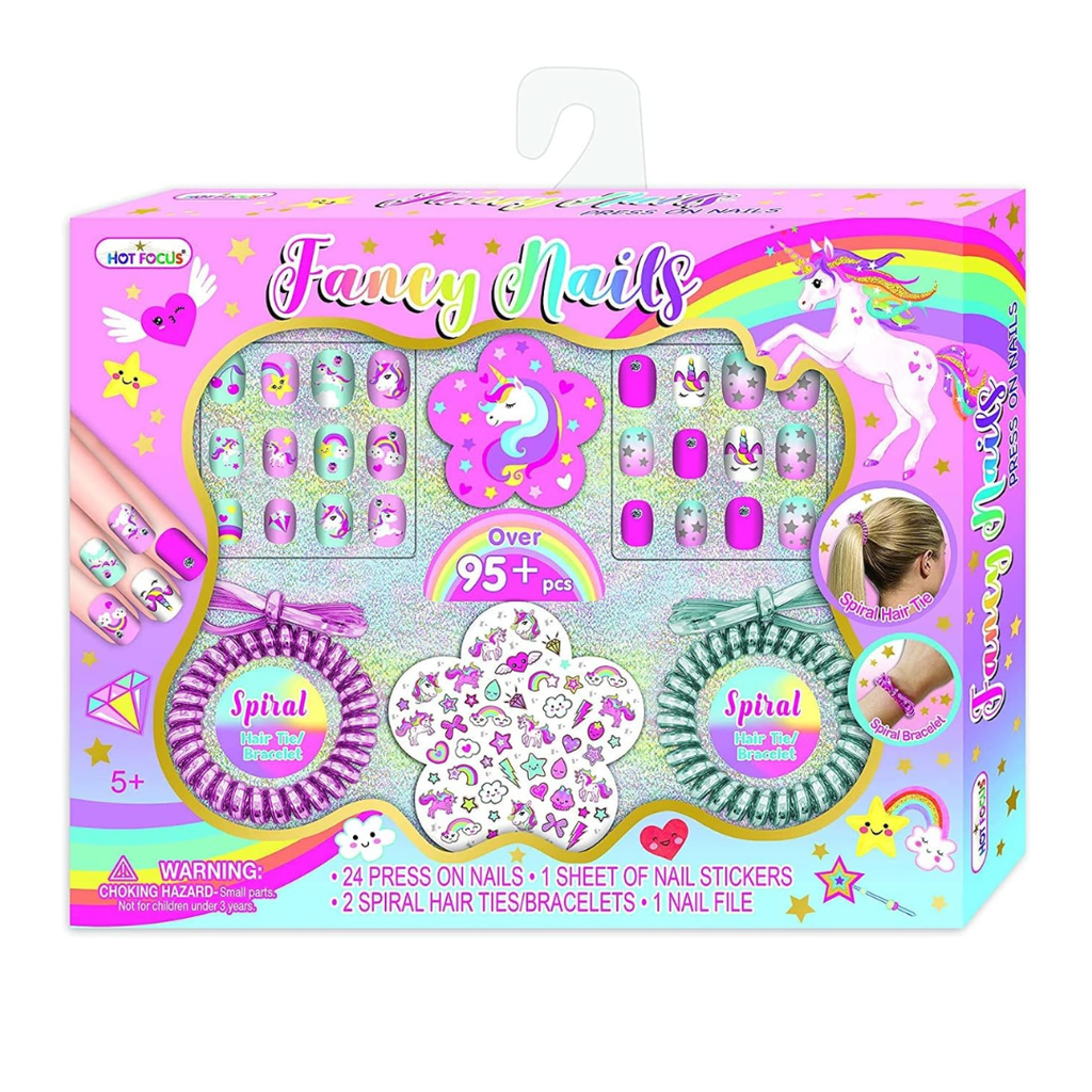 HOT FOCUS-KIT DE UÑAS PERFUMADAS RENO