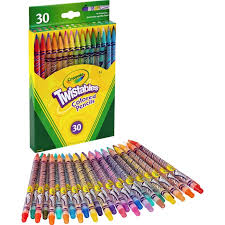 LAPICES DE COLORES TWISTABLES 30 UNIDADES