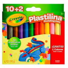 PLASTILINA 12 COLORES