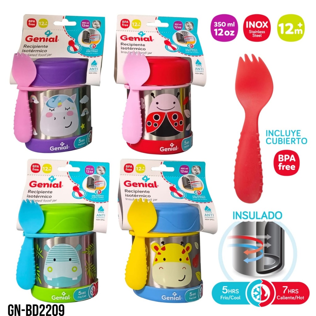 GENIAL RECIPIENTE ISOTERMICO