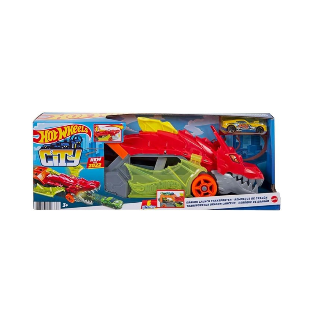 MATTEL HOT WHEELS REMOLQUE DE DRAGON